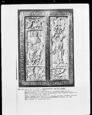 Evangeliar aus Sankt Jacob zu Lüttich — Majestas Domini