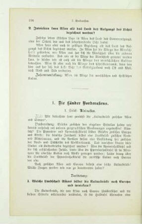 1. Die Länder Vorderasiens