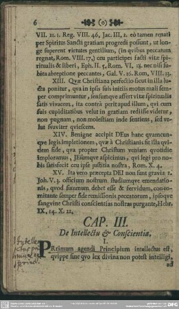 Cap. III. De Intellectu & Conscientia