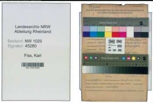 Entnazifizierung Karl Fiss , geb. 07.04.1903 (Postbeamter)