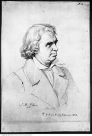 Sammlung von Bildnissen deutscher Künstler in Rom (Erstes Künstleralbum)Porträt Johann Martin von Rohden - Erstes Künstleralbum (Originaltitel: Sammlung von Bildnissen Germanischer Künstler in Rom / Sammlung von Bildnissen Deutscher Künstler in Rom, gestiftet im Jahre 1832)