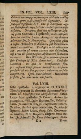 147-166, Vol. LXIII. - Vol. LXIX.
