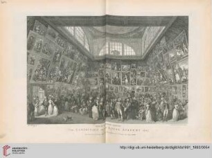 Abbildung "The Exhibition of the Royal Academy"