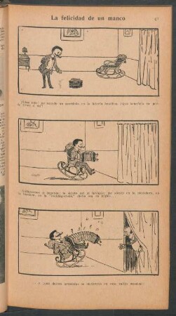 La felicidad de un manco - [Cómic]