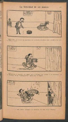 La felicidad de un manco - [Cómic]