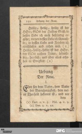 Uebung Der Reue.