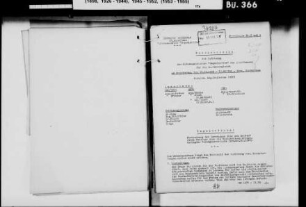 Protokolle der Unterausschüsse des Bundestags-Ausschusses für den Lastenausgleich