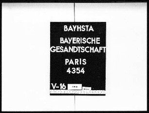 Luber, Karl, angeblich von München, in Paris