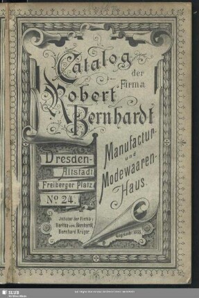 1887/88: Catalog