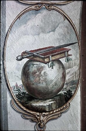 His nititur Orbis (Die Welt stützt sich auf dieses)