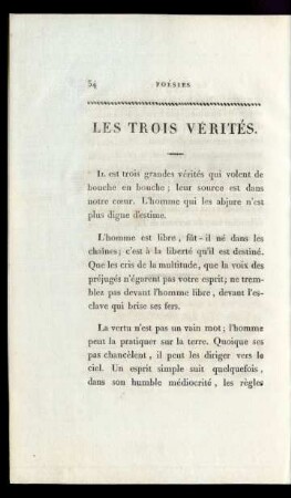 Les Trois Vérités.