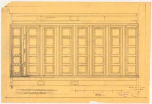 Warenhaus Wertheim, Leipziger Straße, Berlin 3. Bauabschnitt: Decke im Saal 2.OG, 1:25