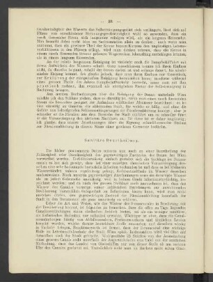 Sanitäre Beurtheilung