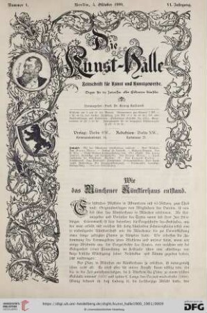 6: Wie das Münchener Künstlerhaus entstand
