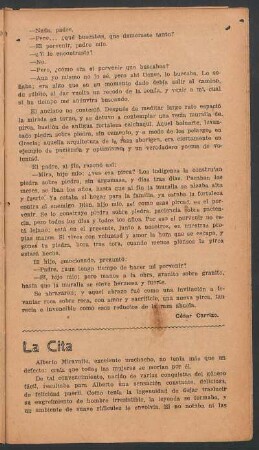 La cita