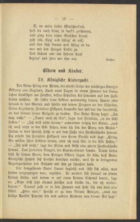 Eltern und Kinder