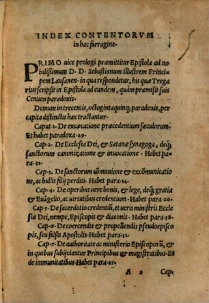 Farrago Omnivm Fere Rervm Theologicarum : quartum catalogum sequenti pagella reperies