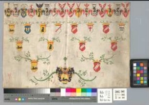 Proband: Asseburg, Sophia Brigitta von der; Vater: Asseburg, Hermann Ludwig von der; Mutter: Haxthausen, Ottilia Elisabeth Dorothea von: Freckenhorst, Stift