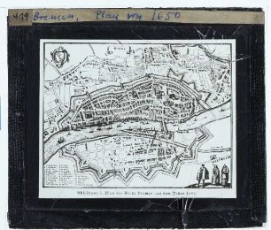 Merian, Stadtplan von Bremen (Druck) : Stadtplan