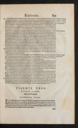 Psalmus CXXI.