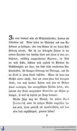 I. Die fromme Erziehung