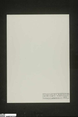 Vermögen des Johann Georg Greve [Grevé, Gräf, Gräff]