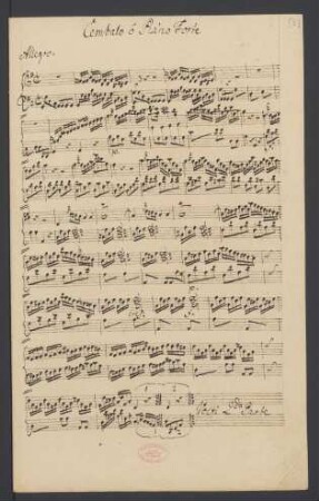 Cembalo / Pianoforte