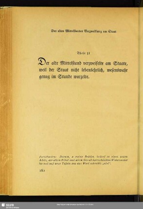 These 51: Des alten Mittelstandes Verzweiflung am Staat