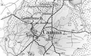 Radibor-Camina. Meßtischblatt, Sekt. Luttowitz, 1884