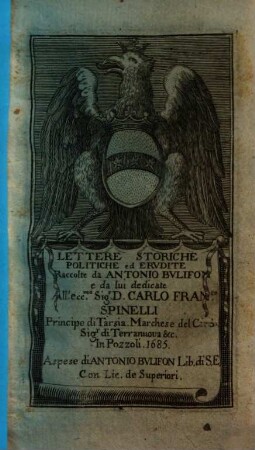 Lettere storiche politiche ed erudite