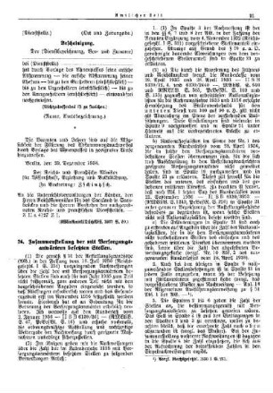 Zusammenstellung der mit Versorgungsämtern besetzten Stellen : [Allgemeine Verwaltungssachen] ; [Für das Reich] ; [Amtliche Erlasse] ; [Amtlicher Teil]