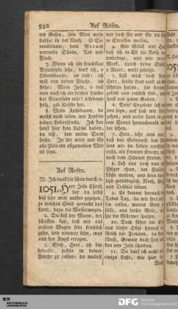 [Auf & Nach vollbrachter Reise.]