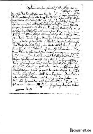 291: Brief von Karl Wilhelm Ramler an Ewald Christian von Kleist