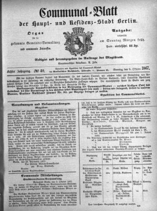1867,40: No. 40, 6. Oktober 1867