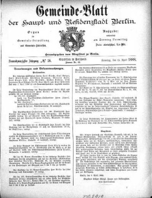 1888,16: No. 16, 15. April 1888