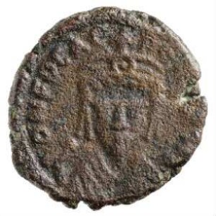 Münze, Halbfollis, 602 - 606