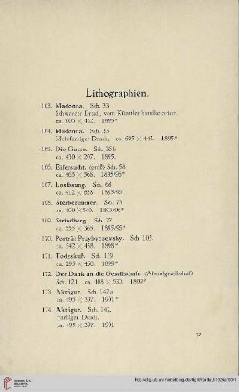 Lithographien