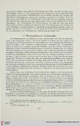 C. Westmuslimische Seidenstoffe
