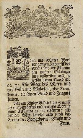 Das gottselige Leben und Ende der hochgebornen Gräfin und Frau, Frau Sophie Charlotte, Gräfin zu Stolberg ...