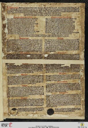 Almanach für Straßburg auf das Jahr 1494, lat.