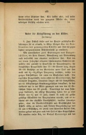435-456, Ueber die Kriegführung an den Küsten (Fortsetzung)
