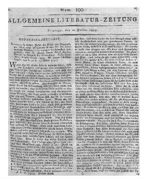 Sylloge commentationum theologicarum. [Vol. 1] Edit. a. D. J. Pott et G. A. Ruperti. Helmstedt: Fleckeisen 1800