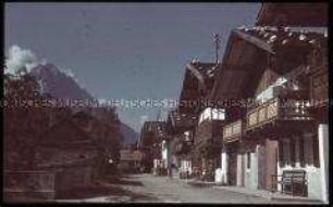 Die Frühlingstraße in Garmisch-Partenkirchen