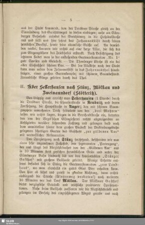 II. Über Sellerhausen nach Stünz, Mölkau und Zweimanndorf (Stötteritz)