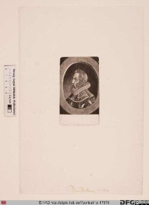 Bildnis Hanns Rieter (von Kornburg u. Kalbensteinberg) (II)