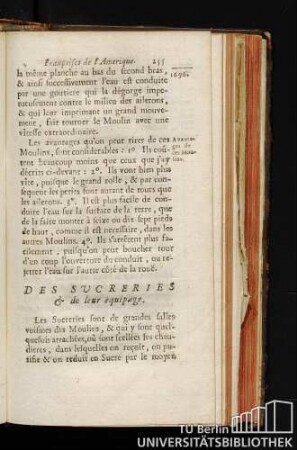 Des Sucreries & de leur èquipage.