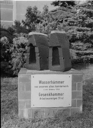 Brand-Erbisdorf, Wasserhammer, Gesenkhammer, Denkmal