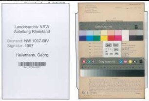 Entnazifizierung Georg Heilemann , geb. 05.01.1900 (Tischler)
