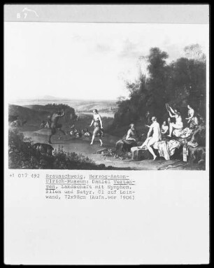 Landschaft mit Nymphen