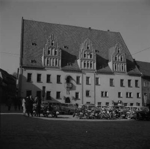 Meißen. Rathaus, Marktseite
